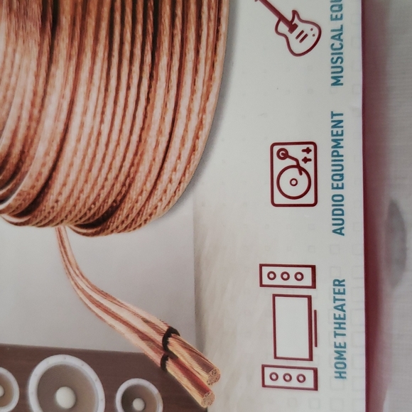 ELECTRONIC NECESSITIES 18 GAUGE SPEAKER WIRE 2-50 FT. ROLLS 1 - Picture 7 of 8